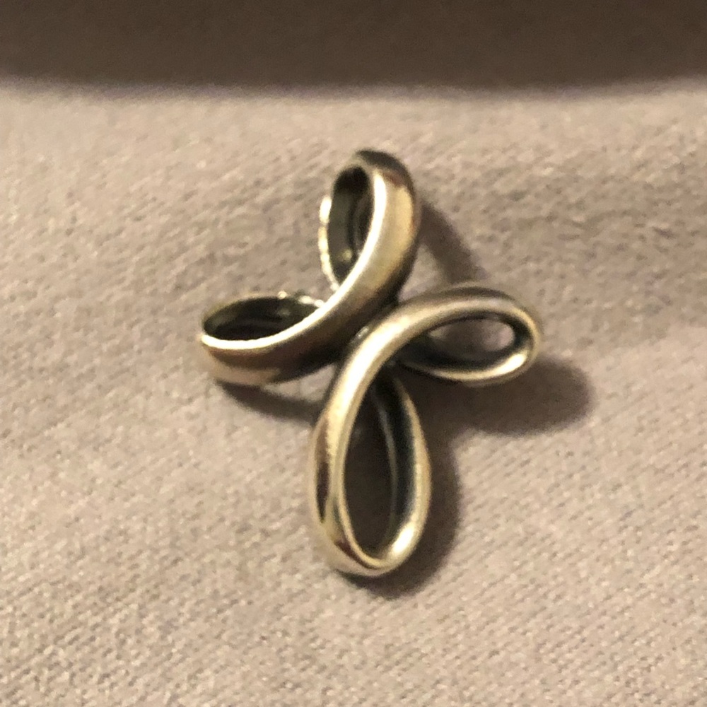 James Avery Ribbon Cross Pendant!!